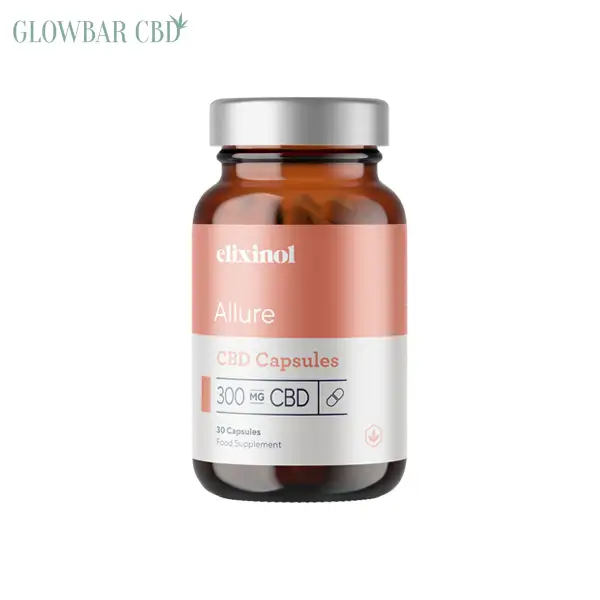 ELIXINOL 300MG CBD ALLURE CAPSULES - 30 CAPS